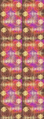 Arabesk ve çiçekli doğu raster desenleri. Arabesk ile klasik model. Geleneksel klasik süs.