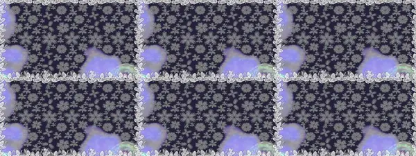 Gri renkli parlak çiçekli halı ile kusursuz desen..