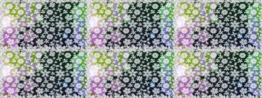 Modern çiçek arkaplanı. Halk tarzı. Moda baskıları için zarif bir şablon. Parlak renkli çiçekleri ve gri yaprakları olan, kusursuz çiçek desenleri..