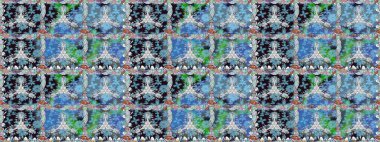 Raster illustration. Seamless floral pattern in folk style with flowers, leaves. Hand drawn.