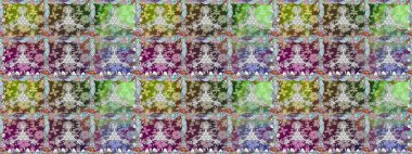 Çiçekli karalama şeklinde Raster çiçek deseni. Tarafsız renklerde çiçekler. Yumuşak, yaz çiçekli arka plan.