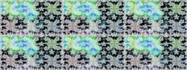 Renkli Bahar Temalı Kusursuz Arkaplan. Güzel kumaş deseni. Düz Çiçek Elementleri Tasarımı. Kusursuz çiçek deseni. Raster illüstrasyonu. Asya tekstil tarzında.