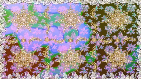 Klasik barok çiçekli, nötr yerine altın desenli. Süslü raster dekorasyonu. Tarafsız renklerde altın element. Lüks, kraliyet ve Viktorya dönemi konsepti.