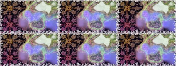 Raster illüstrasyonu. Tarafsız renklerde güzel bir tekstil. Çiçeklerle suluboya desenleri.