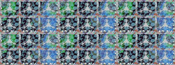 Kabile sanatı boho baskısı, klasik çiçek arkaplanı. Arkaplan dokusu, duvar kağıdı, mavi renkli çiçek teması. Soyut etnik raster pürüzsüz desen.