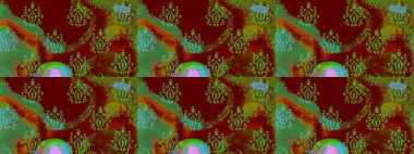 Kırmızı renkte çiçekler. Raster düz çiçek çizim deseni. Tasarım hediye paketi, tebrik kartları, posterler ve afiş tasarımı.