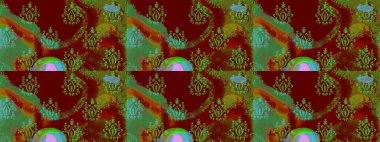 Kırmızı renkte çiçekler. Raster düz çiçek çizim deseni. Tasarım hediye paketi, tebrik kartları, posterler ve afiş tasarımı.