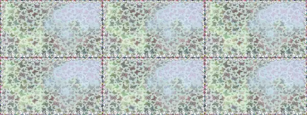 Tarafsız ve gri renkler üzerine bir resim. Soyut, pürüzsüz bir arkaplan. Raster Kelebekleri deseni. Güzel kumaş tasarımı..