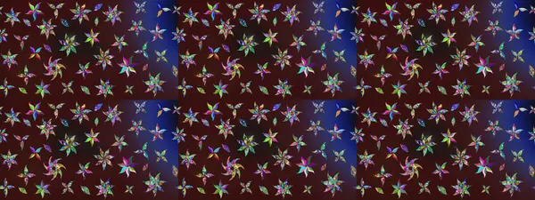 Kumaş, tekstil, duvar kağıdı baskısı için. Raster illüstrasyonu. Eski usul. Raster. Eskiz geçmişi. Tomurcukları çiçekli sevimli çiçek deseni..