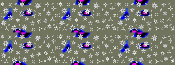 Çiçekler yeşile. Suluboya, elle çizilmiş. Eskiz arkaplan modeli. Raster stoku.