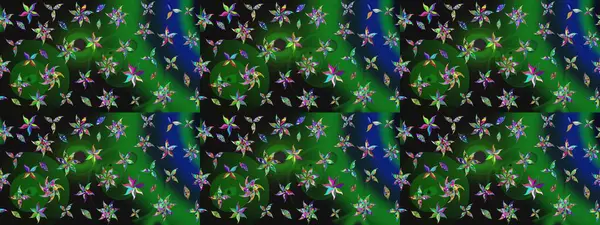 Parlak elementlerin. El çizimi Raster çizimi. Çizim çiçek deseni duvar kağıdı, web sitesi arkaplanı, paket kağıdı, davetiye, broşür, pankart veya web sitesi için kullanılabilir.