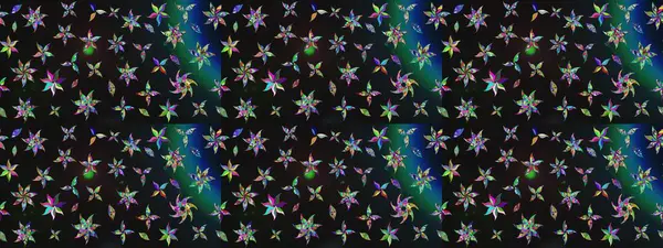 Arkaplan dokusu, duvar kağıdı, çiçek temalı gri renkler. Soyut etnik raster çizim kalıbı. Kabile sanatı boho baskısı, klasik çiçek arkaplanı.