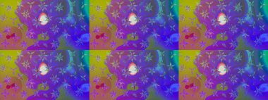 Mor renkli çiçekler. Nazik, sevimli çiçek arkaplanı. Raster çiçek desenli ve çiçekli..