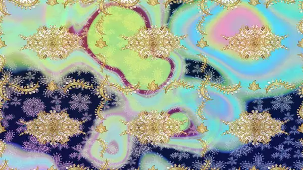 Tarafsız renkler üzerine grafiksel modern eskiz deseni. Çiçek desenli çizim. Skeç raster arka planı. Duvar kâğıdı barok, İspanyol kumaşı.