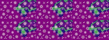 Botanik çizim kalıbı. Raster deseni. Organik elementler. Suluboya etkisi.