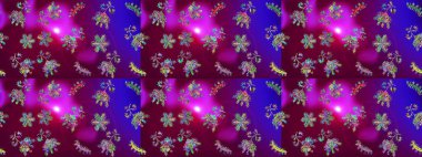 Kar taneleri tasarımı. Son moda kar taneleri ve elementler onun kartlarını gösteriyor. Retro tarzı, kış elementleri. Modern soyut tasarım posteri, kapak, mor, mor ve kırmızı renkli kart tasarımı.