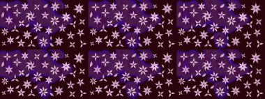 Renkli Bahar Teması eskiz kalıbı. Raster güzel kumaş deseni çiziyor. Çiçek deseni. Düz Çiçek Elementleri Tasarımı.