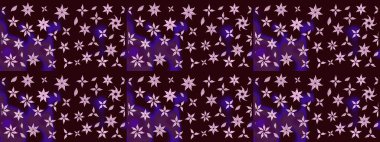 Raster çiçek desenli çiçek deseni, yapraklar, dekoratif elementler, sıçrama, lekeler, el çizimi kontur çizgileri ve Doodle çizim stili, grafik raster çizim çizimi.