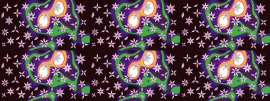 Raster Henna tarzı. Taslak süsleme izi. Sınır Kızılderili çiçekli paisley patten. Tebrik kartı geçmişi, boyama kitabı, arkaplan ve tekstil için kullanılabilir. Etnik Mandala havlusu.