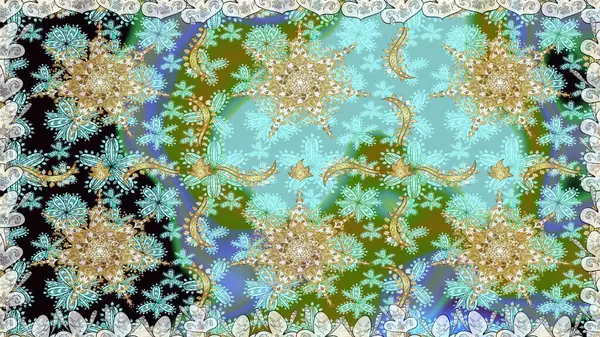 Klasik raster sarısı, kusursuz desen. Çiçek süsü kumaş deseni, cam, çiçek desenli altın elementli, nötr renklerde metal..