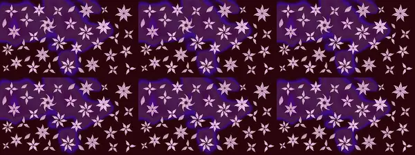 Renkli Bahar Teması eskiz kalıbı. Raster güzel kumaş deseni çiziyor. Çiçek deseni. Düz Çiçek Elementleri Tasarımı.