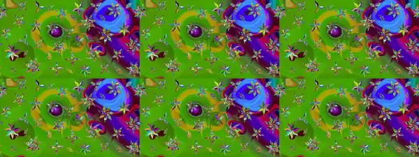 Çiçekli yaz çiçekleri. Motley illüstrasyonu. Robot resim. Küçük çiçekte güzel bir desen. Moda baskıları için zarif bir şablon. Küçük renkli çiçekler..