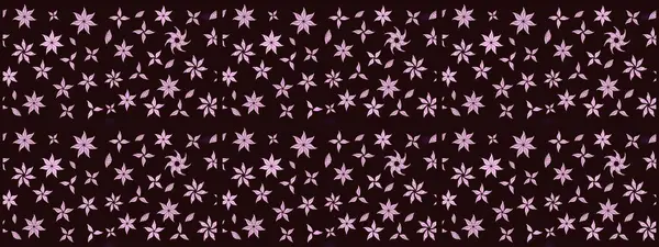 Eski usul. Kumaş, tekstil, duvar kağıdı baskısı için. Raster illüstrasyonu. Tomurcukları çiçek olan sevimli bir çiçek deseni. Eskiz geçmişi. Raster..