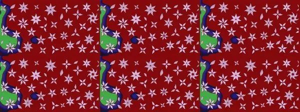 Kırmızı renkte çiçekler. Renkli Bahar Teması eskiz kalıbı. Çiçek desenli eskiz, yaz çiçekleri. Düz Çiçek Elementleri Tasarımı.