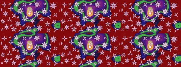 Moda baskısı. Dekorasyon ve tasarım için güzel bir desen. Eski model. Suluboya çizim kalıbı. Çiçeğin suluboya çizimlerinin zarif deseni.