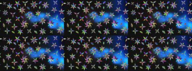 Gri renkli etnik çiçekli zarif eskiz deseni. Raster Çiçek İllüstrasyon Şirin Tekstil.