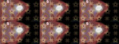 Karla süslenmiş Noel kar taneleri. Noel şenliği geçmişi. Raster illüstrasyonu.