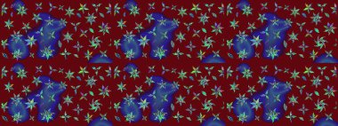 Kırmızı renkte çiçekler. Nazik, narin çiçek arkaplanı. Raster çiçek desenli ve çiçekli..