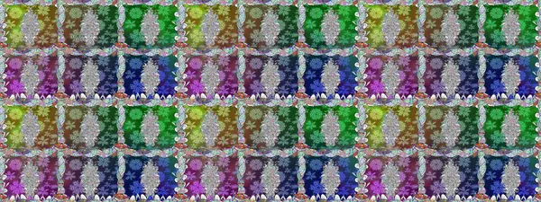 Kabile sanatı boho baskısı, klasik çiçek arkaplanı. Arkaplan dokusu, duvar kağıdı, yeşil renkli çiçek teması. Soyut etnik raster pürüzsüz desen.