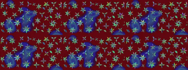 Kırmızı renkte çiçekler. Nazik, narin çiçek arkaplanı. Raster çiçek desenli ve çiçekli..