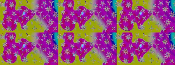 Düz Çiçek Elementleri Tasarımı. Raster Şirin kumaş deseni. Renkli Bahar Teması eskiz kalıbı. Eskiz klasiği.