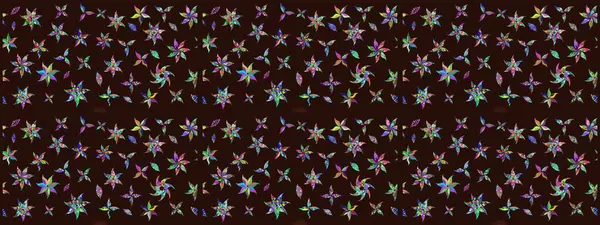 Raster çiçek desenli çiçek deseni, yapraklar, dekoratif elementler, sıçrama, lekeler, el çizimi kontur çizgileri ve Doodle çizim stili, grafik raster çizim çizimi.