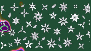 Raster güzel bir çiçek deseni çizmiş. Bahar mevsimi. Tatil havası. Nazik romantik baskı.