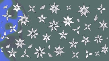 Küçük nötr çiçeklerle oldukça kaliteli beslenme çantası deseni. Millefleur 'lar. Tekstil, kumaş, kapaklar, duvar kağıtları, baskı, paket, koleksiyon defteri, örgü, dekupaj için çiçek arkaplanı..