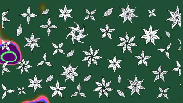 Raster güzel bir çiçek deseni çizmiş. Bahar mevsimi. Tatil havası. Nazik romantik baskı.