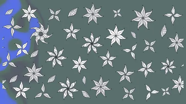 Küçük nötr çiçeklerle oldukça kaliteli beslenme çantası deseni. Millefleur 'lar. Tekstil, kumaş, kapaklar, duvar kağıtları, baskı, paket, koleksiyon defteri, örgü, dekupaj için çiçek arkaplanı..