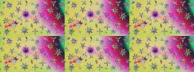 Klasik tropikal doğal elementlerin suluboya seti. Egzotik çiçekler, nötr renklerde botanik ve parlak klasik doğa. Raster illüstrasyonu.