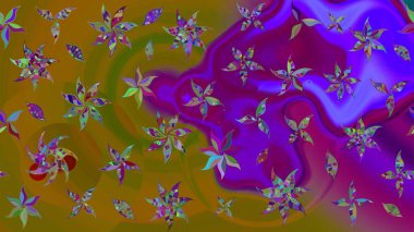 Beautiful watercolor Bouquet of summer flowers sketch pattern. Nice fabric pattern.