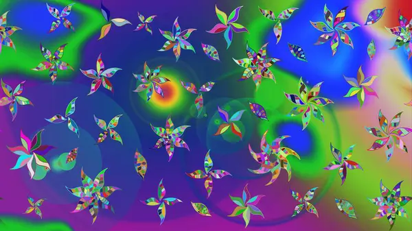 Çizim raster deseni. Çiçek arkaplan. Güzel kumaş deseni.