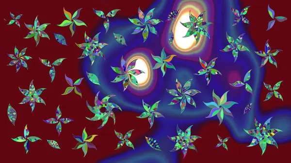 Klasik taslak çizimi. Çiçek kırmızısı eskiz deseni. Raster çiçek izi. Raster Yumuşak kumaş deseni.