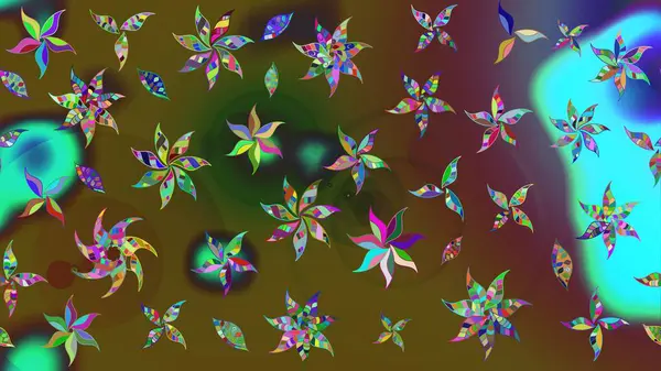 Moda baskısı. Çiçeğin suluboya çizimlerinin mükemmel deseni. Dekorasyon ve tasarım için güzel bir desen. Suluboya çizim kalıbı. Eski.