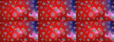 Kırmızı renkte çiçekler. Yumuşak, yaz çiçekli arka plan. Raster çiçek desenli ve çiçekli..