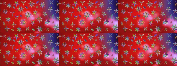 Kırmızı renkte çiçekler. Yumuşak, yaz çiçekli arka plan. Raster çiçek desenli ve çiçekli..