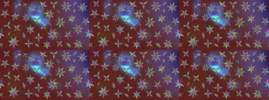 Modern stil dokusu. Çiçek desenli raster, kahverengi çizgi grafik deseni soyut raster arkaplan.