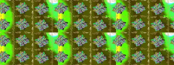 Raster illüstrasyonu. Çiçekli çiçek deseni, suluboya. Düz Çiçek Elementleri Tasarımı. Renkli çiçekler. Renkli Bahar Teması çizim şablonu.