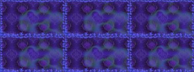 Kusursuz bir arka plan modeli. Suluboya, elle çizilmiş. Raster hisseleri. Mor üzerine çiçekler.